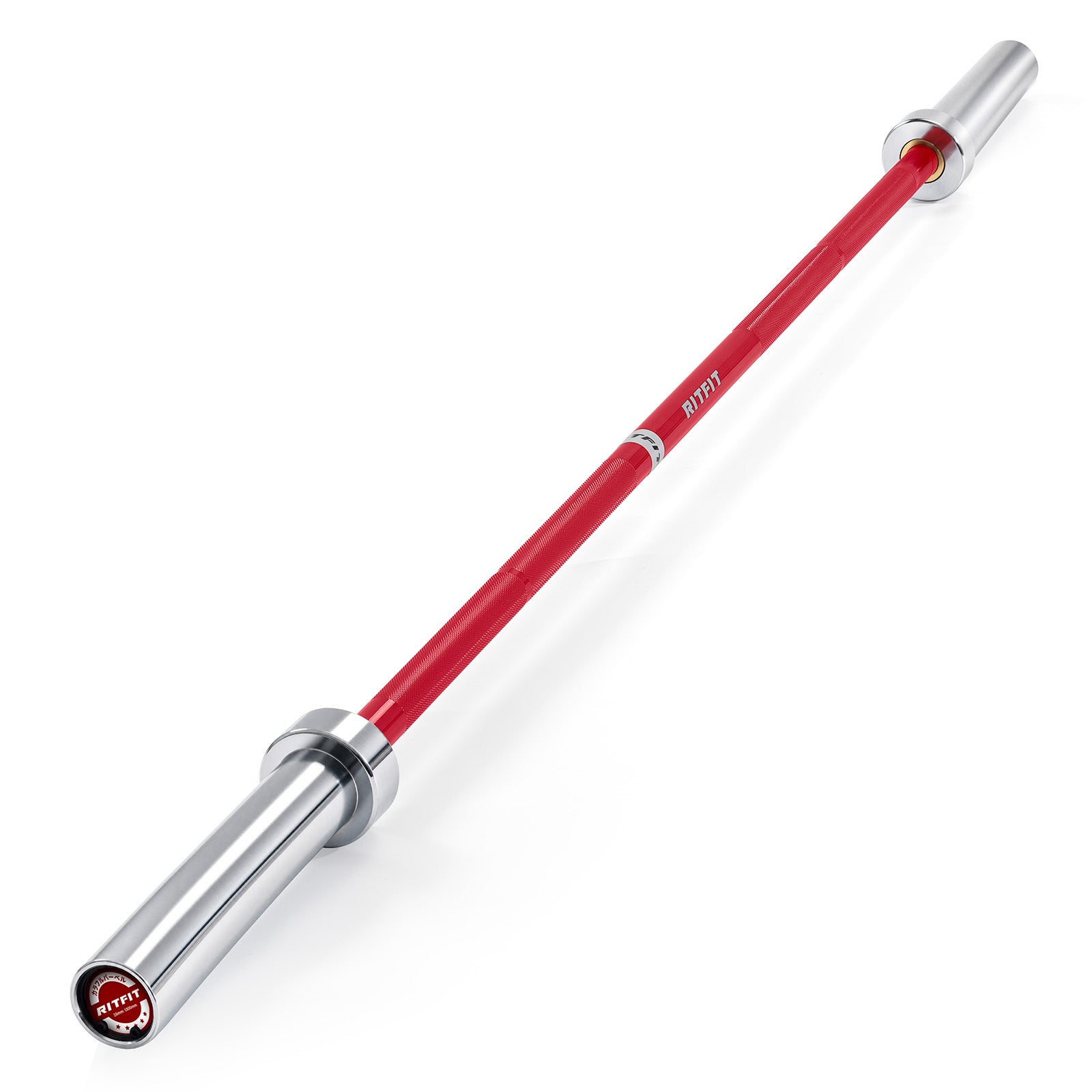 RITFITオリンピックバーベル・6色・220cm・耐荷重600kg
