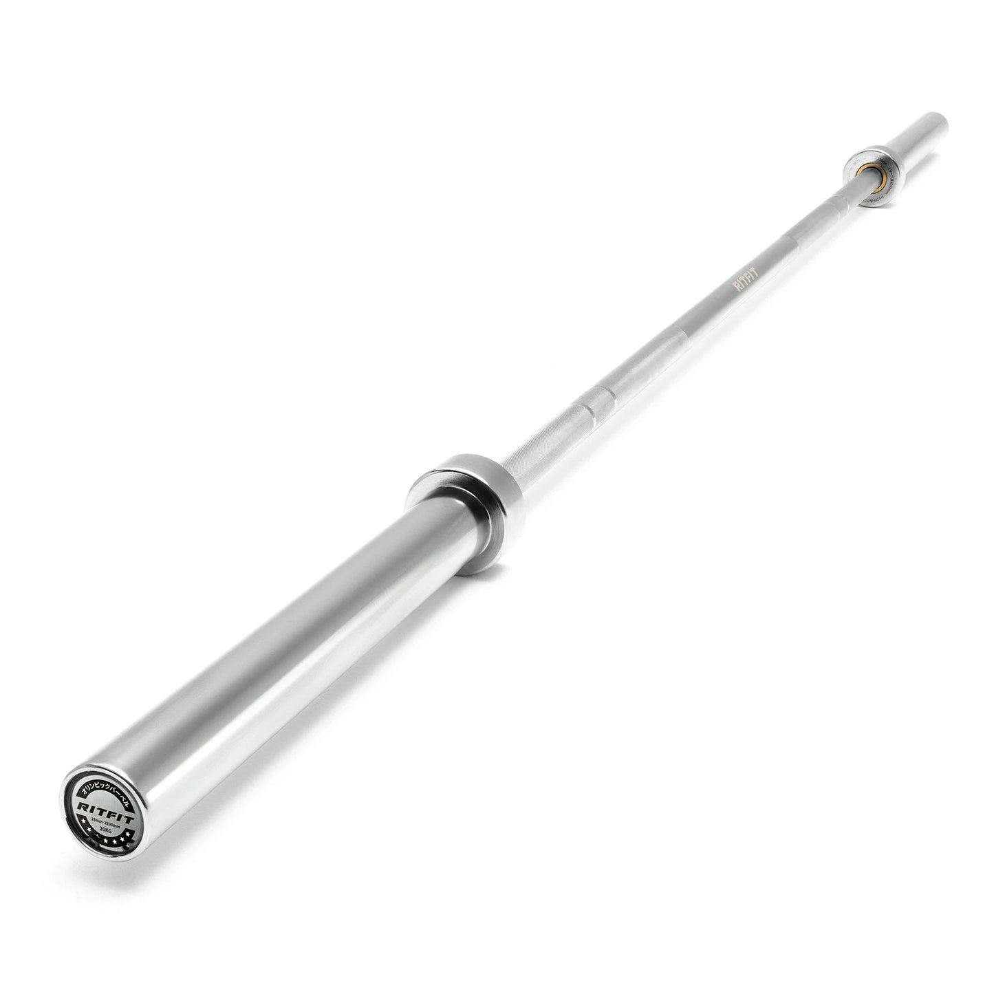 RITFIT オリンピックバーベル 220cm 20kg 神戸市 RITFIT オリンピックバーベル 120cm/180cm/220cm - Ritfit Japan