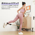 RITFIT トレーニングチューブセット 強度別5本セット