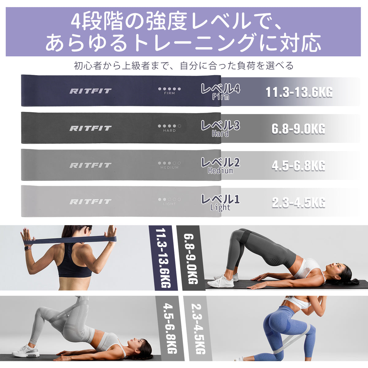 RITFIT ピラティスリング 9点セット