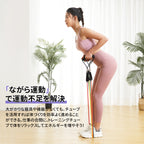RITFIT トレーニングチューブセット 強度別5本セット