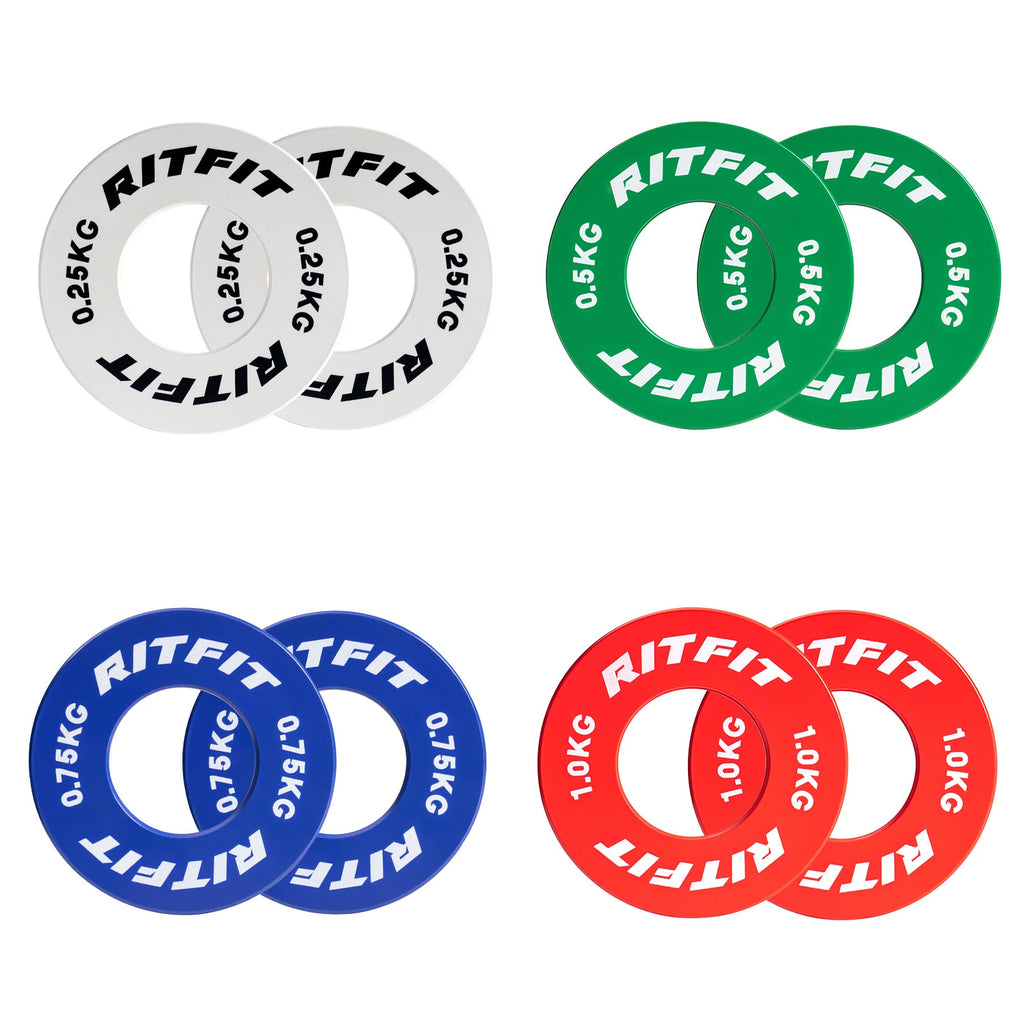 Ritfitカラーダンベルプレート 8枚セット