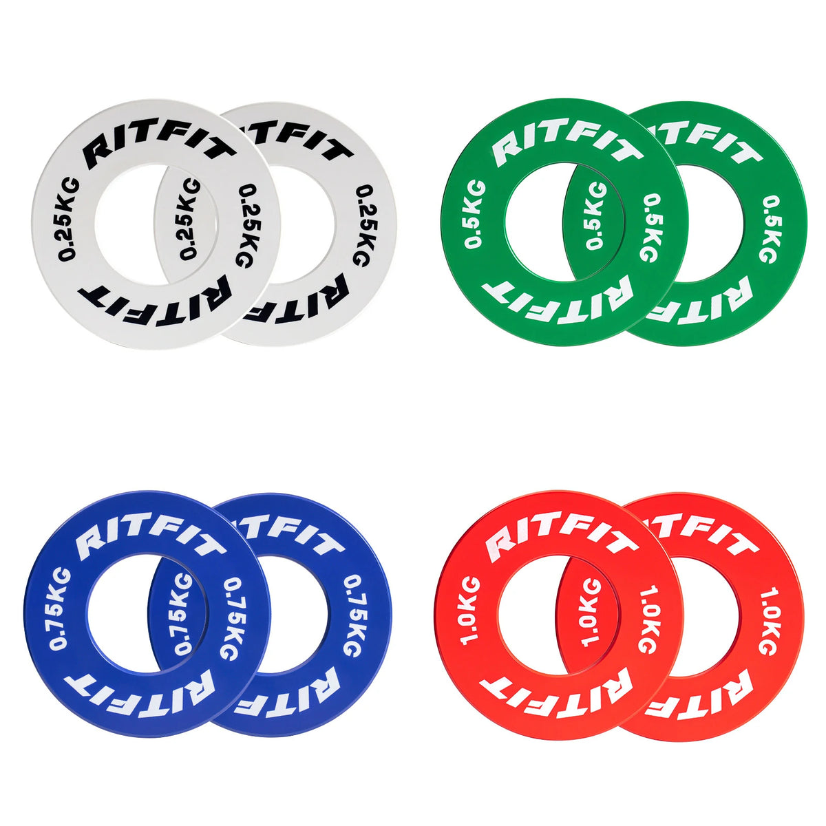Ritfitカラーダンベルプレート 8枚セット - Ritfit Japan – RitFit Japan
