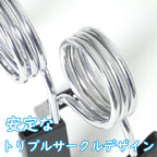 より安定なトリプルサークルデザイン