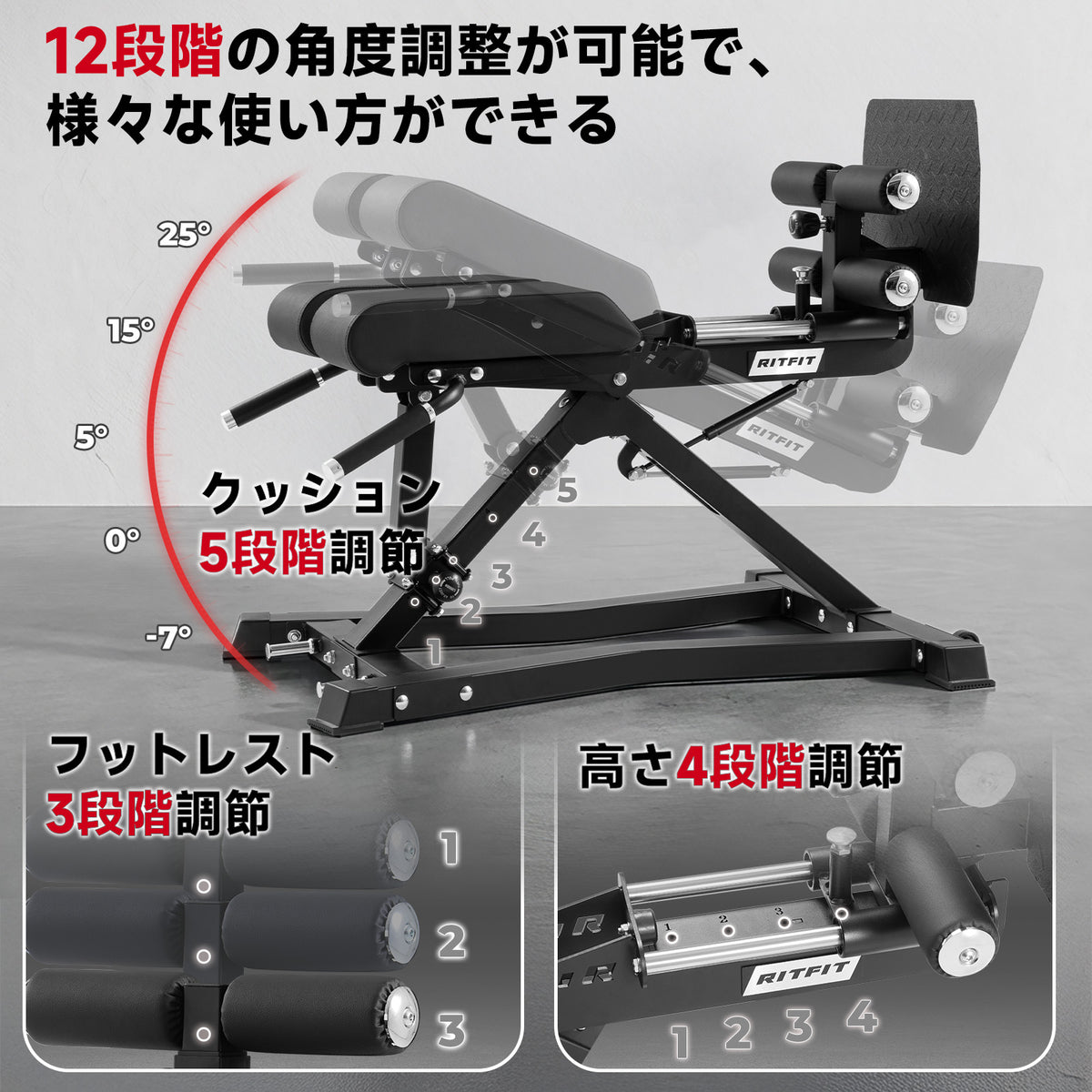 RITFIT バックエクステンションマシン BE01