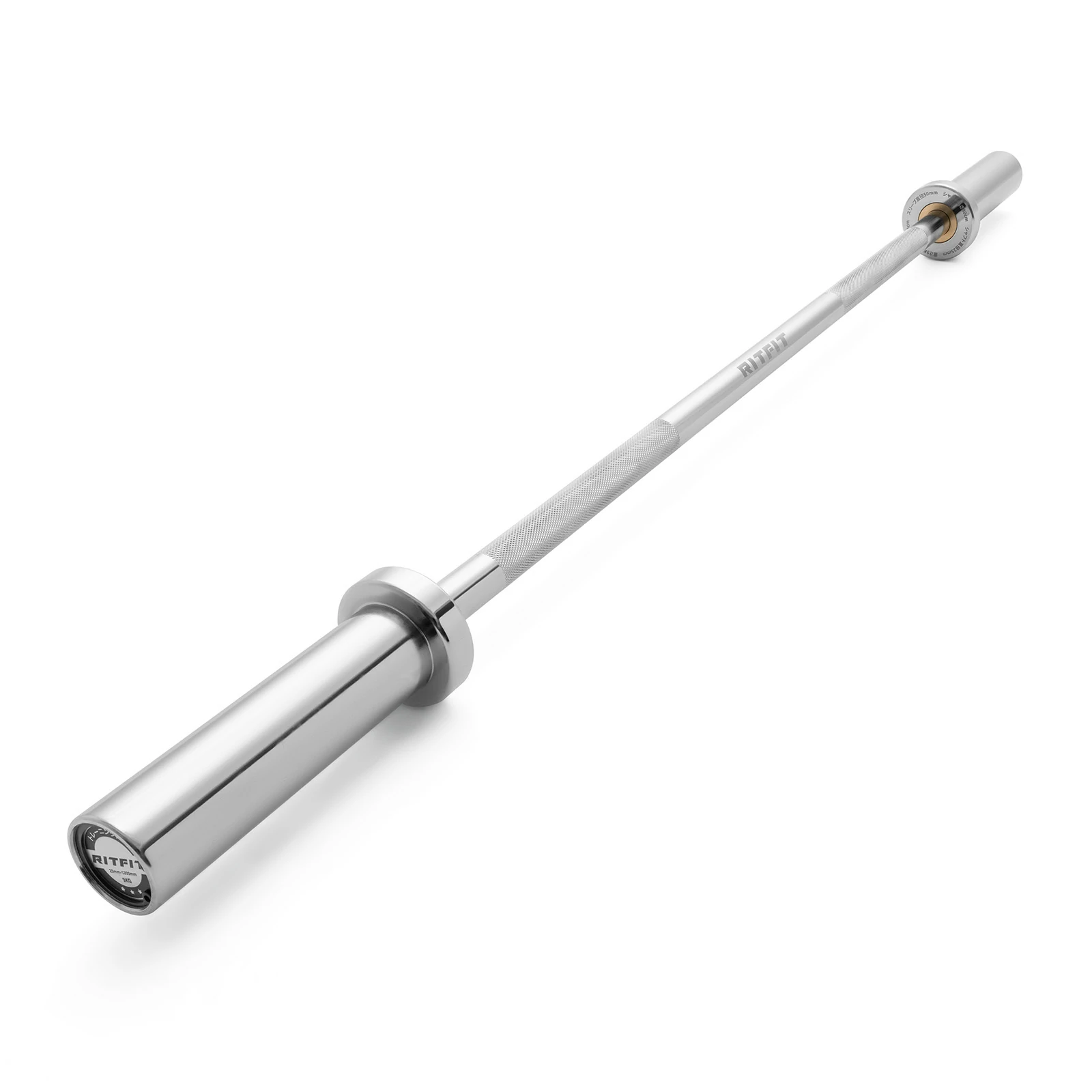 RITFIT オリンピック Wバー オリンピック バーベル 全長120cm RITFIT オリンピック バーベル 120cm/180cm/220cm - Ritfit Japan